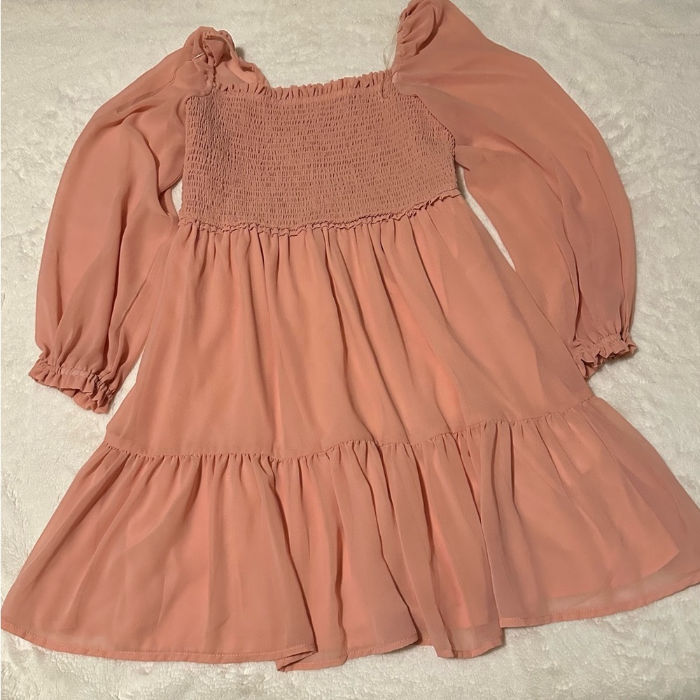Charming Pink Kids Dress